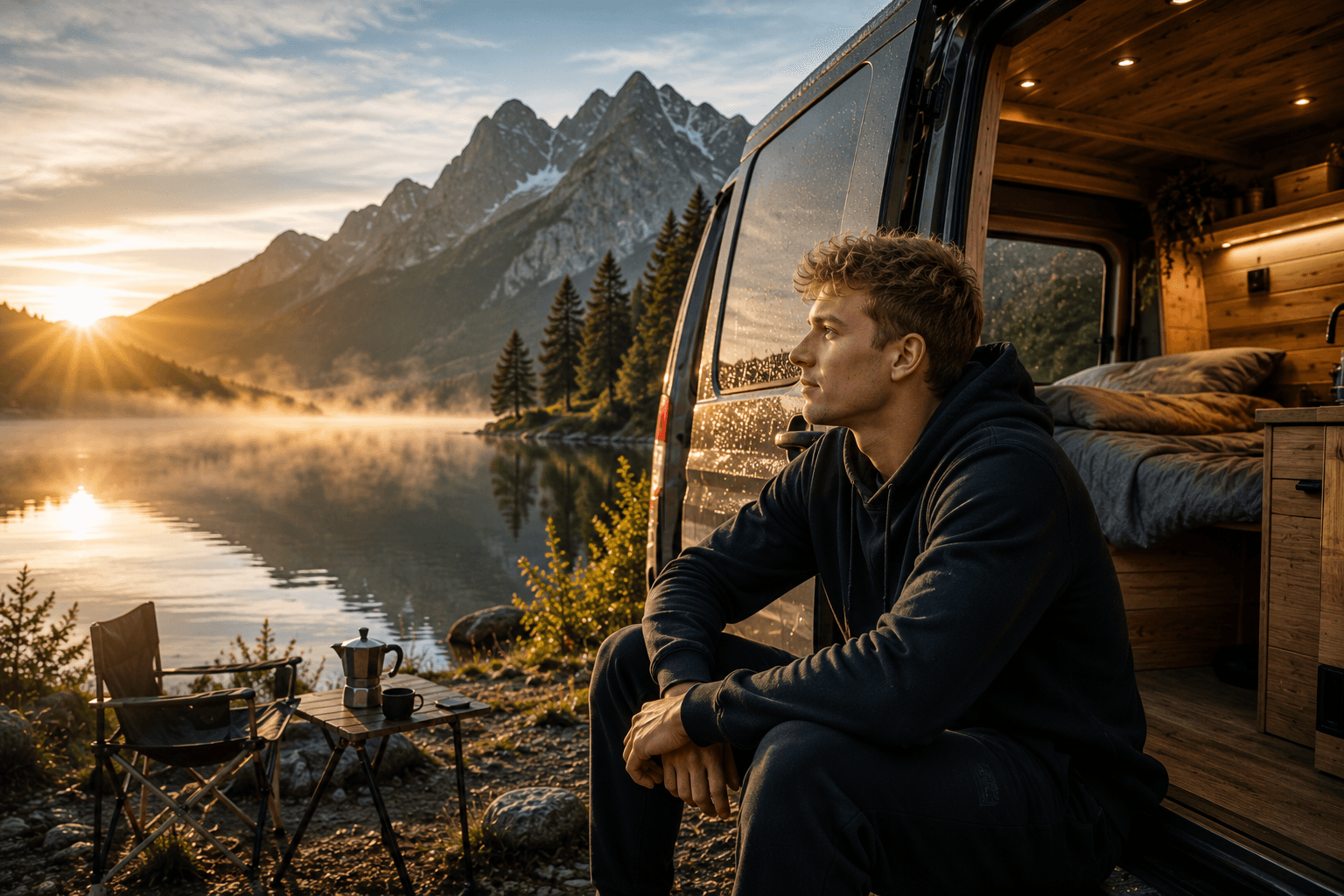La vanlife vue par Léon Marchand — passer sa vie dans l'eau apprend une chose : respirer