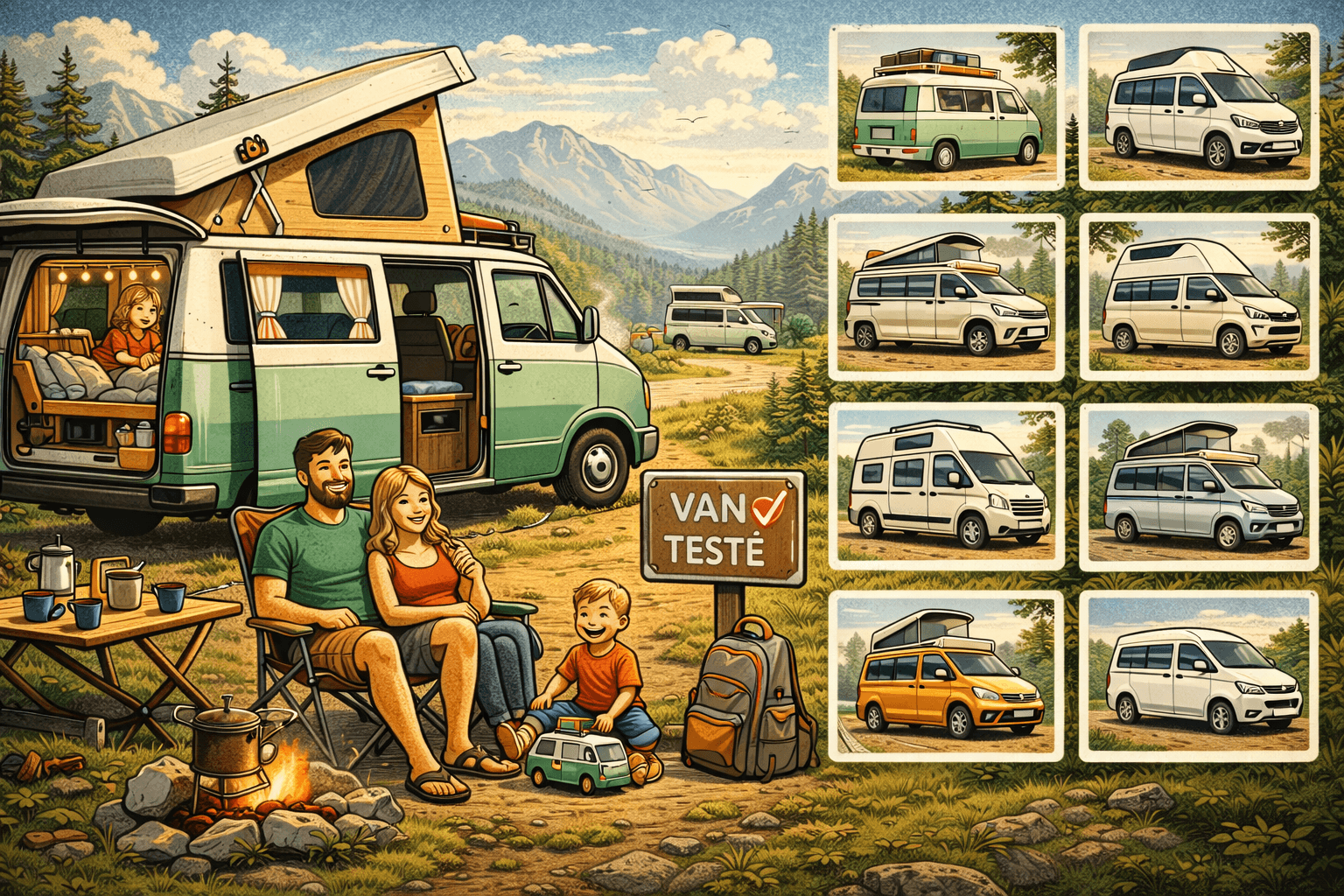 Vanlife en famille : les 10 vans qui font le taf 👨👩👧👦